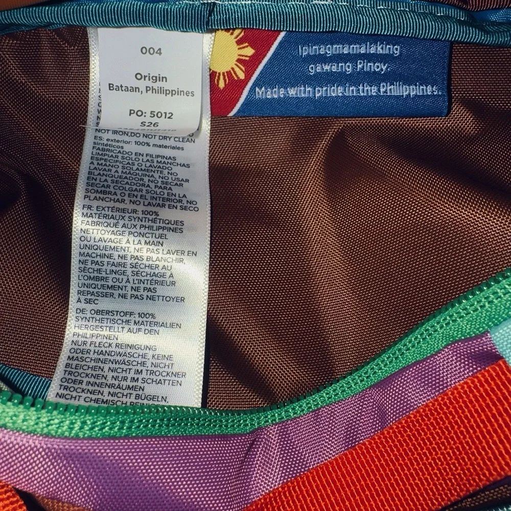 Cotopaxi Kapai 1.5L Hip Pack Del Dia Fanny Bag Multicolor Waist Crossbody NWT - Picture 5 of 7